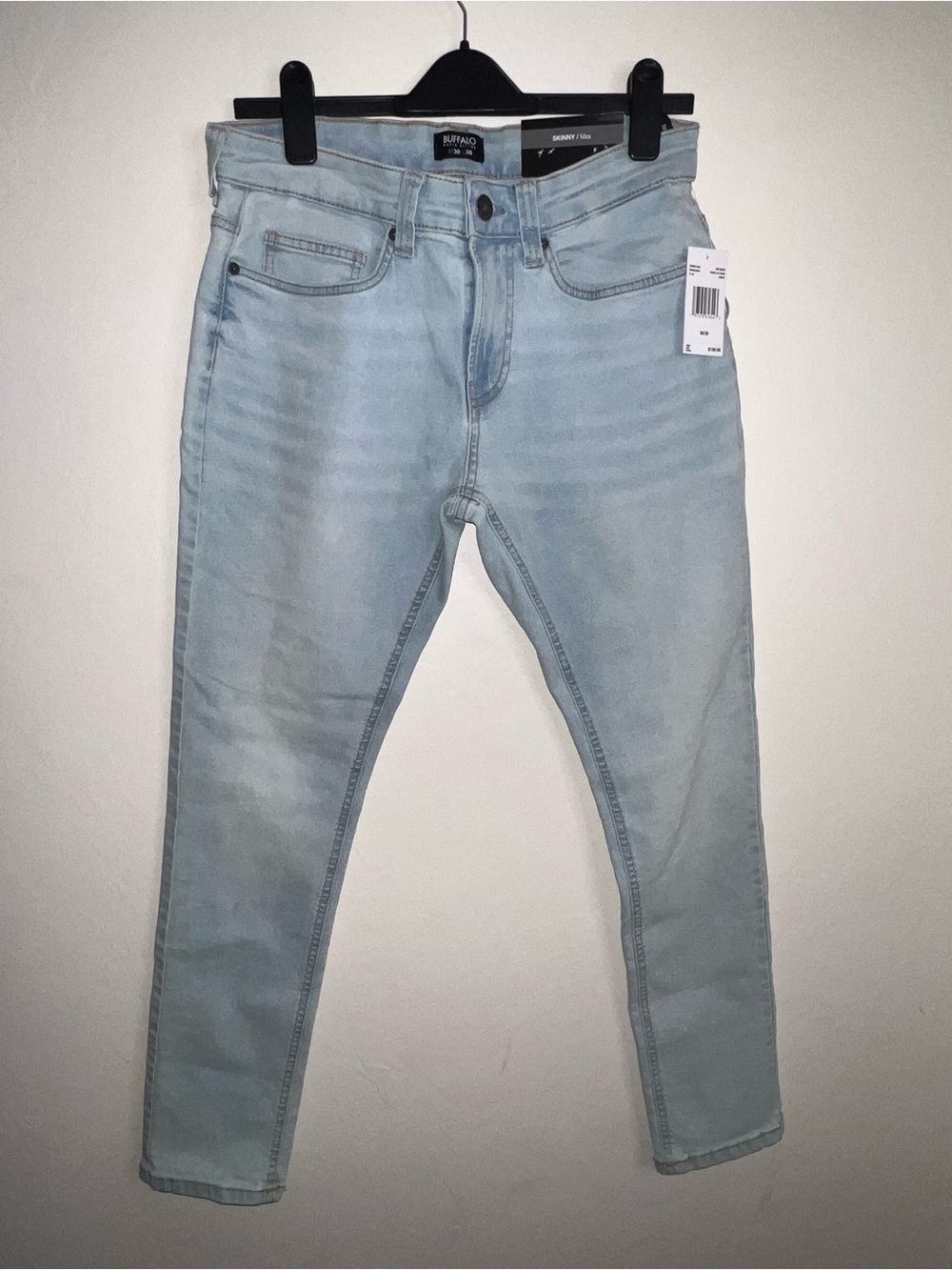 Buffalo David Bitton 30x 30 Light Wash Skinny Men’s Jeans